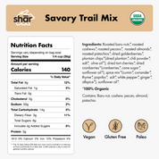3.7 oz SHĀR TUBES X 3 – ASSORTED - SAVORY, TROPICAL, ORIGINAL