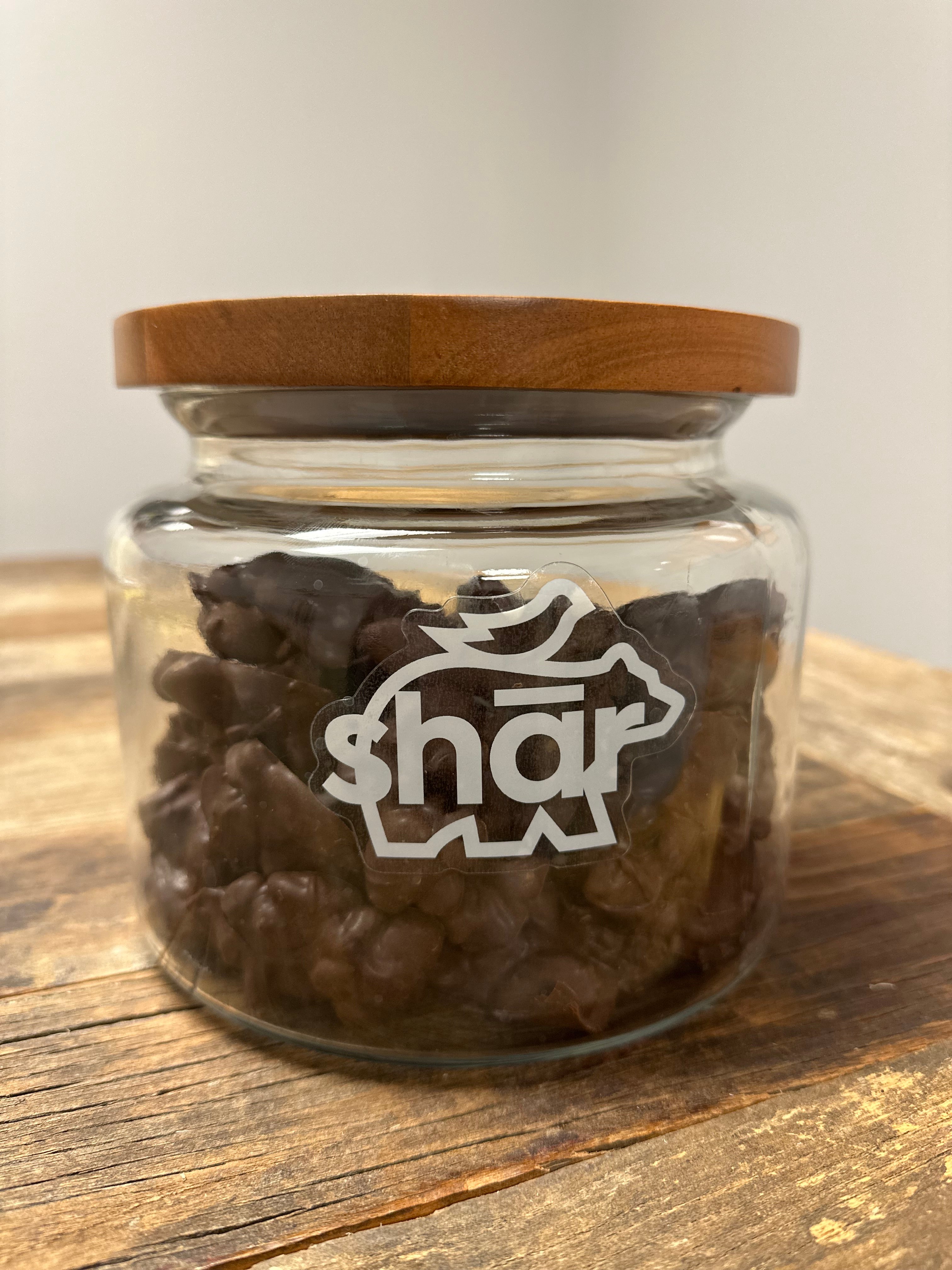 Valentine’s Chocolate Clusters — Jar