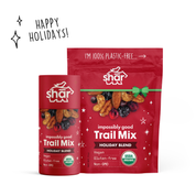 HAPPY HOLIDAYS - 11.0 oz COMPOSTABLE BAG + 1 SHĀR TUBE - HOLIDAY BLEND