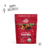 HAPPY HOLIDAYS - 11.0 oz COMPOSTABLE BAG x 3 PACK – HOLIDAY BLEND