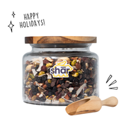 HAPPY HOLIDAYS - 2.5 lb REFILLABLE JAR (COMES FULL + FREE SCOOP) – Choose Your Recipe