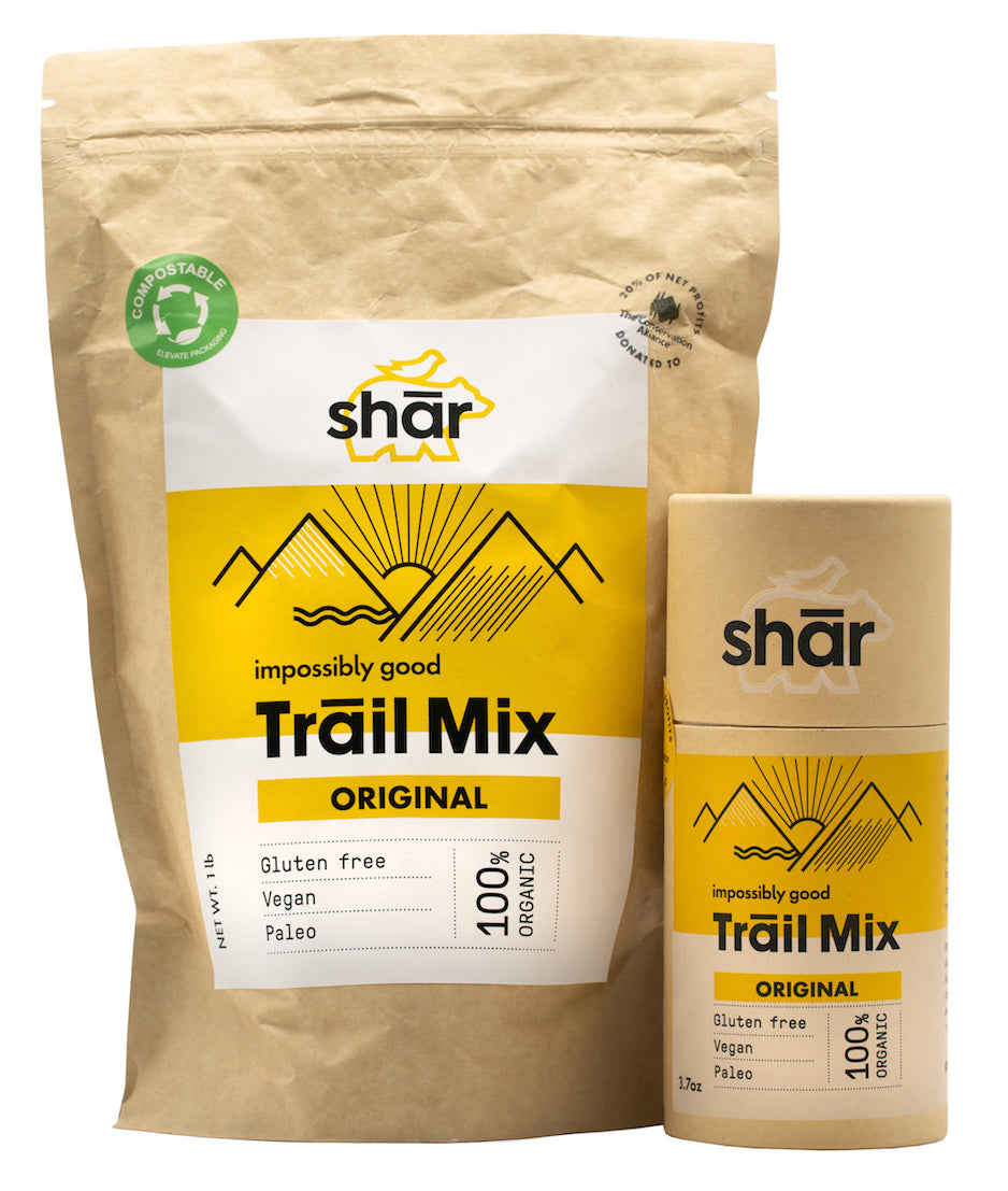 1.0 lb plant-based shār bag + 1 shār tube – Original trail mix